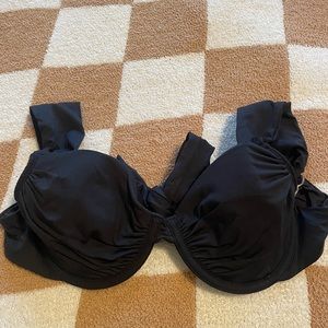 We Wore What Black Claudia Bikini Top